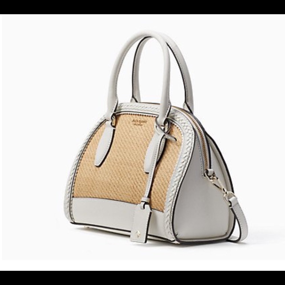 Kate Spade - Reiley Straw Medium Dome Satchel